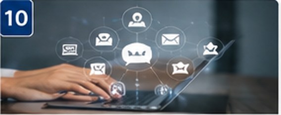 Customer communication channels representing WhatsApp lead and support automation